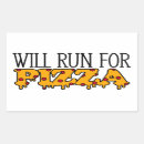 Search for funny running stickers Food