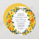 Search for circular wedding invitations Greenery