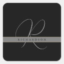 Search for charcoal stickers Monogrammed