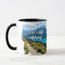 Search for lets go on an adventure mugs Hiking