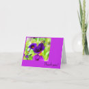 Search for insect thank you cards Purple