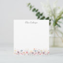 Search for floral border note cards Watercolor