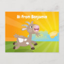 Search for cartoon goat postcards Animal