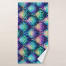 Search for mermaid bath towels Iridescent