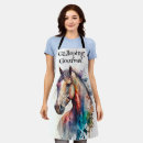 Search for horse lovers aprons Equine