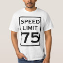 Search for speed limit sign tshirts Road