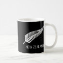 Search for new zealand fern mugs Black
