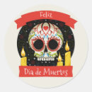 Search for dia de muertos stickers Skull