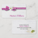Search for cosmos business cards Pink
