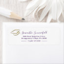 Search for purple graduation return address labels Script