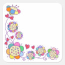 Search for decorative border stickers Flowers