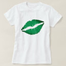 Search for lips tshirts Kiss me i'm irish