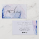 Search for ivory business cards Interior designer