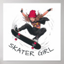 Search for girl skateboarding posters Skater