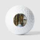 Search for snow golf balls Nature