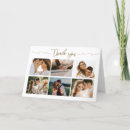 Search for photo collage thank you cards Gold