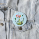 Search for hummingbirds badges Watercolor