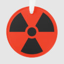 Search for warning a christmas tree decorations Radiation