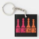 Search for game board key rings Checkmate