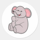 Search for funny elephant stickers Birthday