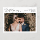 Search for wedding thank you photo postcards Typography