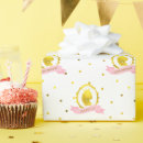 Search for birthday wrapping paper Girly