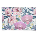 Search for pink flower pillowcases Watercolor flowers