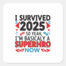 Search for funny new year stickers 2025