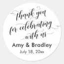 Search for thank you for celebrating with us stickers Thanks
