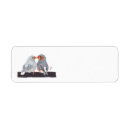 Search for zebra print return address labels Colourful