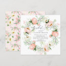 Search for peony bridal shower invitations Modern
