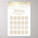 Search for foil gold wedding seating charts Chic