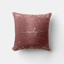 Search for rose gold glitter cushions Feminine