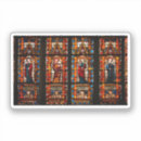 Search for catholic saint stickers Stained glass