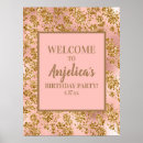 Search for birthday party posters Gold