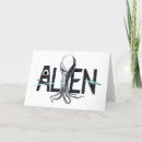 Search for alien thank you cards Sci fi