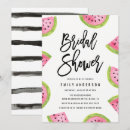 Search for watermelon bridal shower invitations Modern