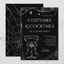 Search for cocktail halloween invitations Spooky