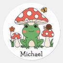 Search for vintage frog stickers Green