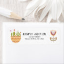 Search for happy flower return address labels Flowers