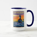 Search for lake michigan lighthouse mugs Coastline