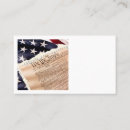 Search for constitution business cards Usa
