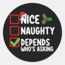 Search for ask stickers Santa