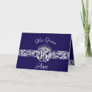 Search for elegant royal blue quinceanera invitations Tiara