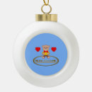 Search for baby bear christmas tree decorations Blue