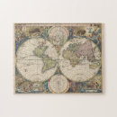 Search for world atlas puzzles Old world map