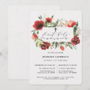 Search for botanical first communion invitations Floral