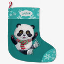 Search for panda bear christmas stockings Kids
