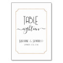 Search for elegant script font table cards For her