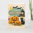 Search for haunted house halloween cards Vintage